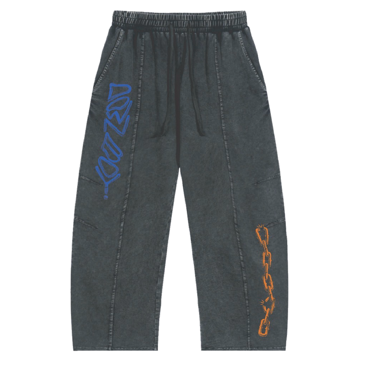 Dark Washed Joggers