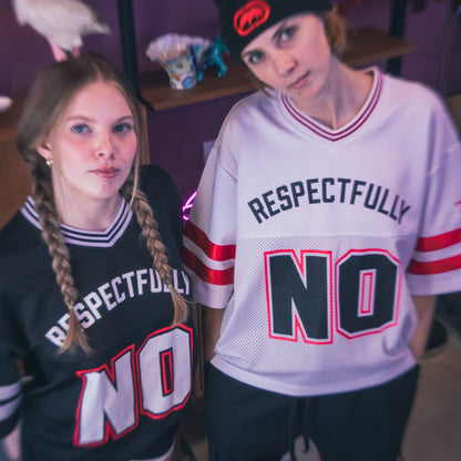Respectfully No Cherub Short Sleeve Jersey in White