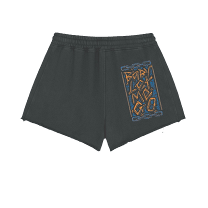 'Unchain My Heart' Distressed Shorts